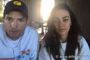 Zelenskyy thanks Ashton Kutcher, Mila Kunis for raising $35 million for Ukraine - Arizona's Family