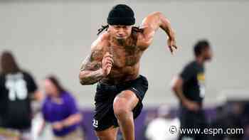 LSU's Stingley impresses at pro day: 'I'm still me'