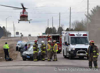 Tuesday afternoon collision at Kelly’s Corner - The Eganville Leader