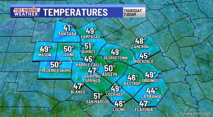 Chilly mornings and breezy winds in your forecast