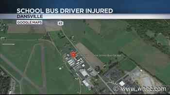 Dansville bus driver seriously injured after crash, school closed Wednesday