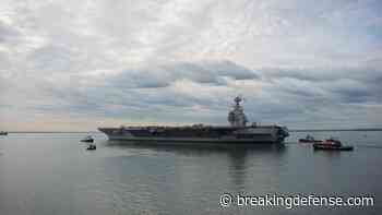 Navy quietly declares aircraft carrier Ford operational