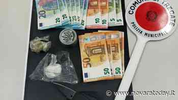 Trecate, arrestato dalla polizia locale lo "spacciatore fantasma" del centro storico - NovaraToday