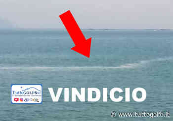 Formia, Vindicio: striscia bianca in mare » Tuttogolfo - Tutto Golfo