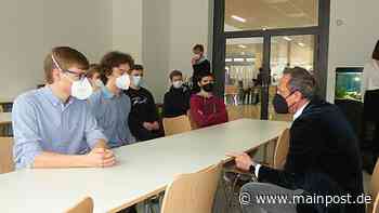 Umweltminister: Thorsten Glauber steht Schülern des Friedrich-Rückert-Gymnasiums Ebern Rede und Antwort - Main-Post