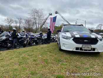 PHOTOS: A final salute for fallen officer Trey Sutton - WWBT