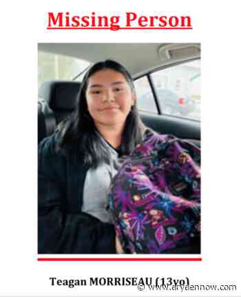 Treaty Three searching for missing teen - DrydenNow.com