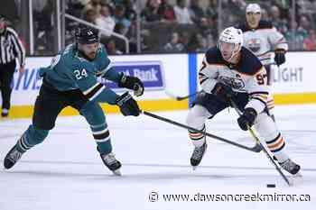 McDavid's OT goal leads Oilers past Sharks 2-1 - Dawson Creek Mirror