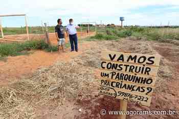 Laudir solicita terreno para construção de um parque no Residencial Campina Verde - AgoraMS