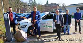 Neue Ladesäule vor SHG-Klinik Merzig für E-Autos - Saarbrücker Zeitung