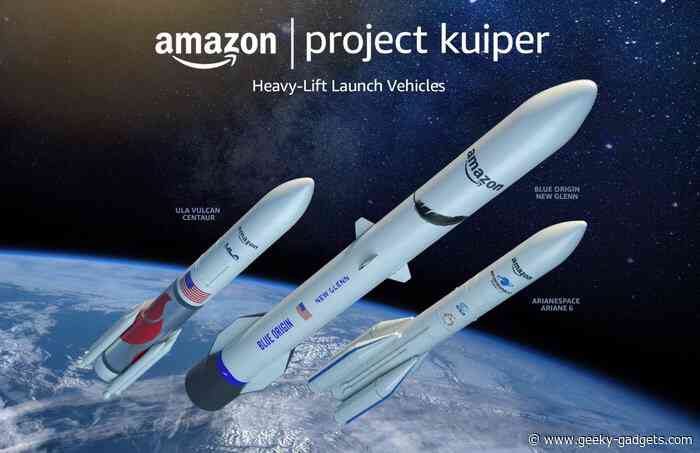Amazon Project Kuiper secures 83 launches to launch 3,236 satellites