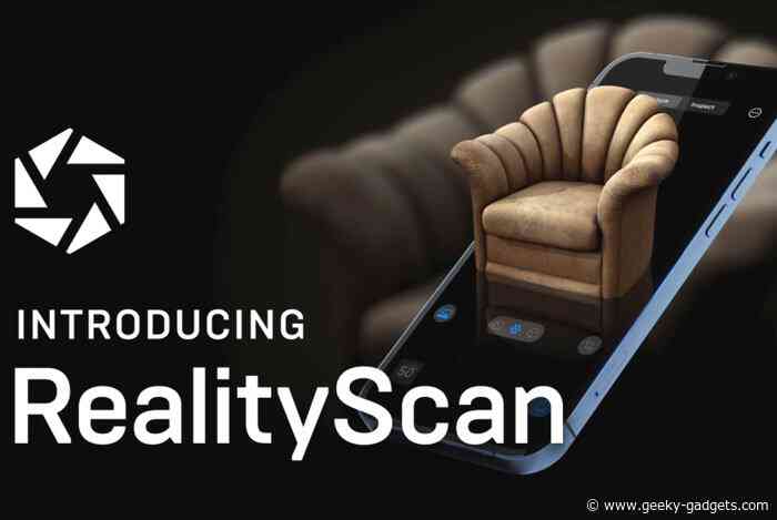 Transform photos into 3D models using Epic Reality Scan