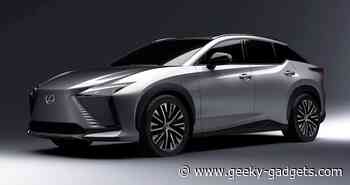 New Lexus RZ 450e EV is coming April 20th