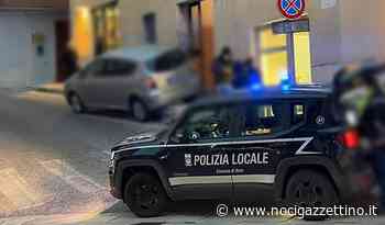 L'auto finisce sul marciapiedi - NOCI gazzettino