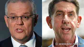 PM says Queensland government 'playing politics' on flood relief as he agrees to $741m deal