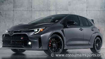2023 Toyota GR Corolla Preview - Consumer Reports