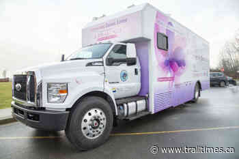 Mobile mammography van at Trail mall this week and next – Trail Daily Times - Trail Times