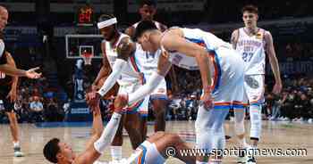 Why did the Thunder play seven players vs. Trail Blazers? Jaylen Hoard, Zavier Simpson lead cast of G League alums to win - Sporting News