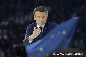 Met grandeur alleen gaat Macron het niet halen - De Standaard
