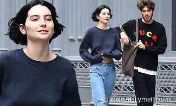 Paul Walker's daughter Meadow takes NY stroll with husband Louis Thornton-Allan... before Paris trip - Daily Mail