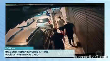 Homem é morto a tiros em Lorena - R7
