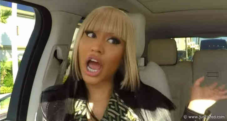 Nicki Minaj Does an Impression of Adele During 'Carpool Karaoke' with James Corden - Watch Now!