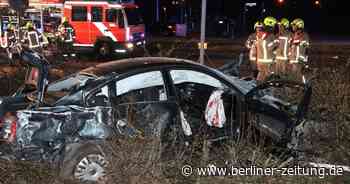 Flucht vor Polizei: Dieseldiebe schwer verletzt - Berliner Zeitung
