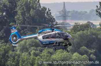 Suche in Waiblingen: Polizei sucht mit Hubschrauber nach Vermisstem - Stuttgarter Nachrichten