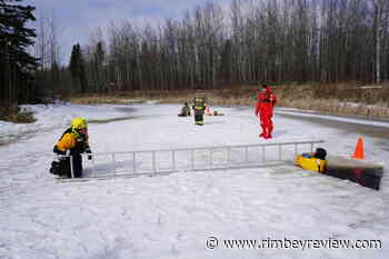 County of Wetaskiwin first responders train ice rescues – Rimbey Review - Rimbey Review