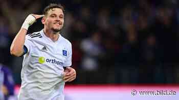 HSV: Moritz Heyer warnt vor Holstein: „Es war nie einfach gegen Kiel“ - BILD