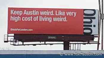 Ohio billboards in Austin try to lure Austinites to Buckeye State - FOX 7 Austin