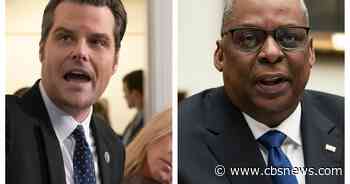 Defense Secretary Lloyd Austin defends military against Matt Gaetz's accusations of "woke-ism" - CBS News