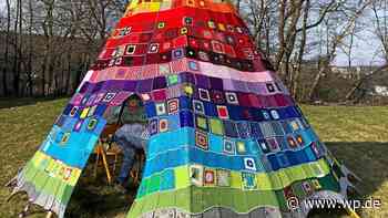 Siegen: Buntes Tipi an Kinderklinik für Frieden in Ukraine - WP News