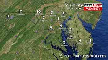 Maryland Weather: Alert Day Due To Fog, Rain & Thunderstorms Expected