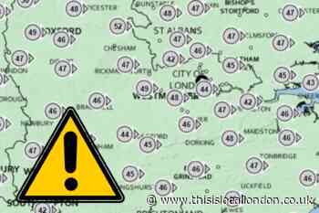 Met Office issues yellow weather warning for wind in London