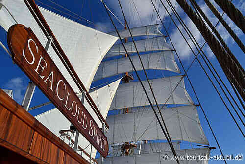 Sea Cloud Spirit: Erstanlauf in Hamburg