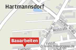 Goethestraße bleibt weitere Wochen eine Baustelle - freiepresse.de