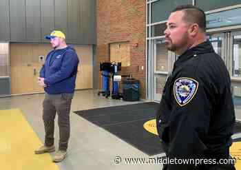 Middletown students collect medical supplies, help police fill trailer bound for Ukraine - Middletown Press
