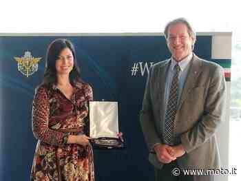 Il Presidente FMI Giovanni Copioli riceve la Sottosegretaria all'Istruzione Barbara Floridia - Maglia Azzurra - Moto.it - Moto.it