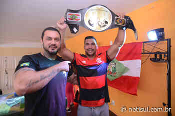 Atleta de Imbituba conquista o cinturão de ouro no Catarinense de Luta de Braço - Notisul