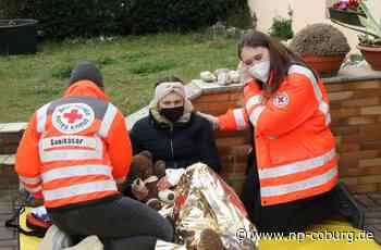 Kreiswettbewerb in Untersiemau - Jugendrotkreuzgruppen trotzen der Kälte - Neue Presse Coburg