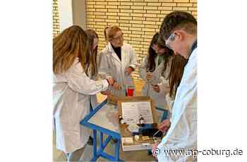 Coburger Realschule II gewinnt den MINT-Preis - Preis für Elefantenzahnpasta - Neue Presse Coburg