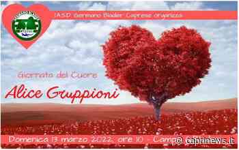 Sport, volontariato e solidarietà: domenica a Capri la "Giornata del cuore Alice Gruppioni". Il programma dell'evento - Capri News