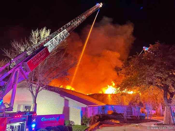 Fire burns vacant south Austin senior living facility