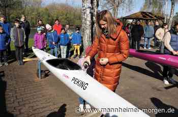 Olympiasiegerin tauft Kajak - Mannheimer Morgen