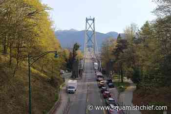 Lions Gate Bridge blocked by old-growth protestors - Squamish Chief