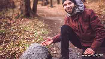 Steine schrubben im Stiftungswald: Raben Steinfeld: Nach dem Farb-Malheur im Forst wird nun geputzt - svz – Schweriner Volkszeitung