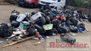 St Helens Court car park, Rainham, fly-tip cleared - Romford Recorder