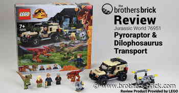 LEGO Jurassic World Dominion 76951 Pyroraptor & Dilophosaurus Transport – Come along for the ride [Review] - The Brothers Brick