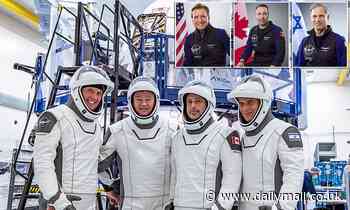 SpaceX to launch first fully commercial crew to the International Space Station tomorrow